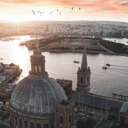 Sonnenaufgang Malta Sonnenaufgang über Malta