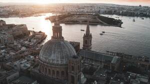 Sonnenaufgang über Malta