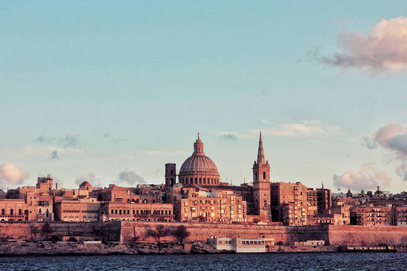 Malta vom Wasser aus